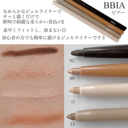 ラストオート ジェルアイライナー/BBIA/ジェルアイライナーを使ったクチコミ(3枚目)