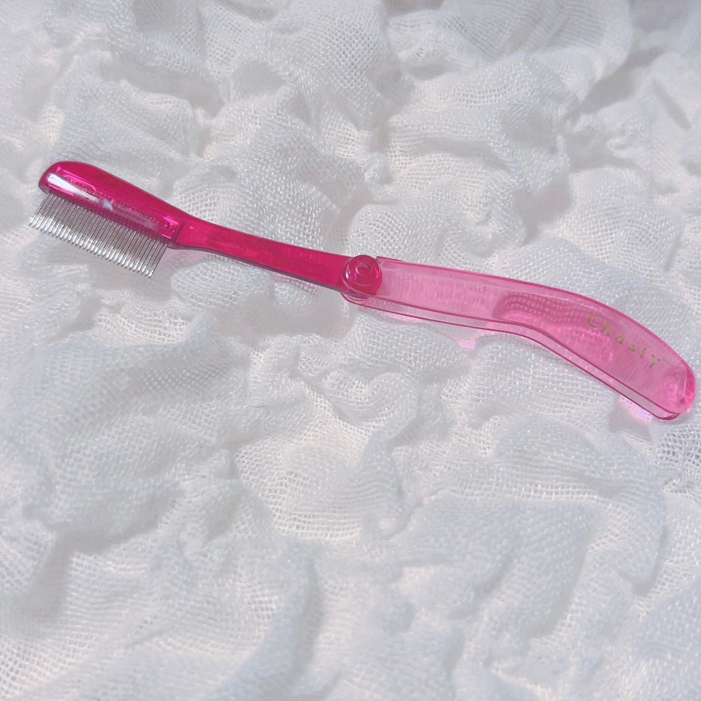 マスカラコーム メタルN(ナチュラル)/チャスティ/その他化粧小物を使ったクチコミ(1枚目)