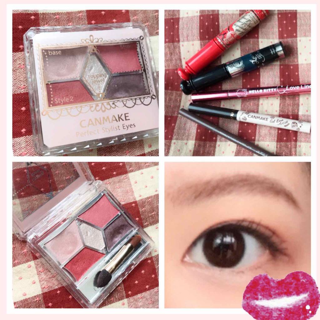 【旧品】パーフェクトスタイリストアイズ/キャンメイク/アイシャドウパレットを使ったクチコミ(1枚目)