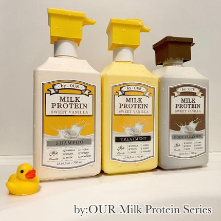 ミルクプロテイン ボディクレンザー スイートバニラ/by : OUR/ボディソープを使ったクチコミ(1枚目)