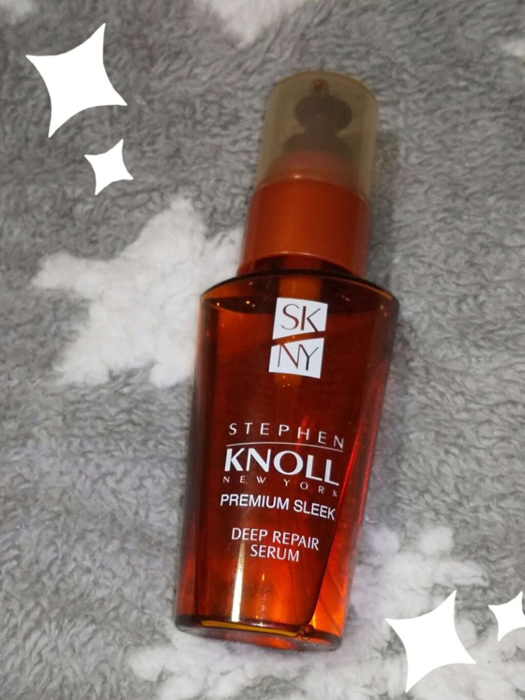 プレミアムスリーク ディープリペア セラム/スティーブンノル ニューヨーク/ヘアオイルを使ったクチコミ(1枚目)