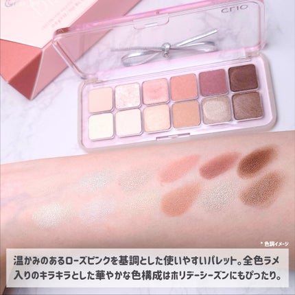 プロ アイ パレット エアー/CLIO/アイシャドウパレットを使ったクチコミ(3枚目)