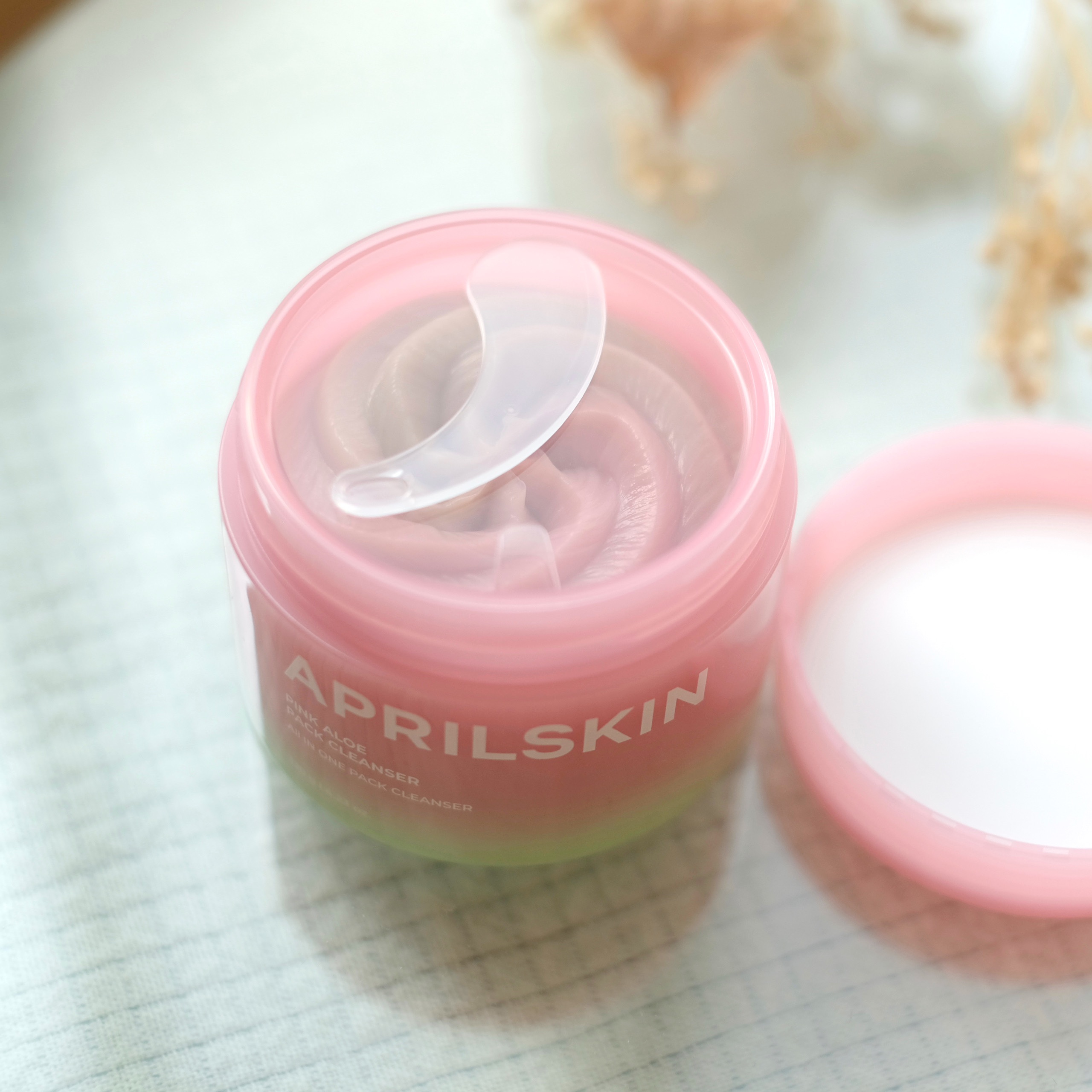 ピンクアロエメレンゲクレンザー/APRILSKIN/その他洗顔料を使ったクチコミ（3枚目）