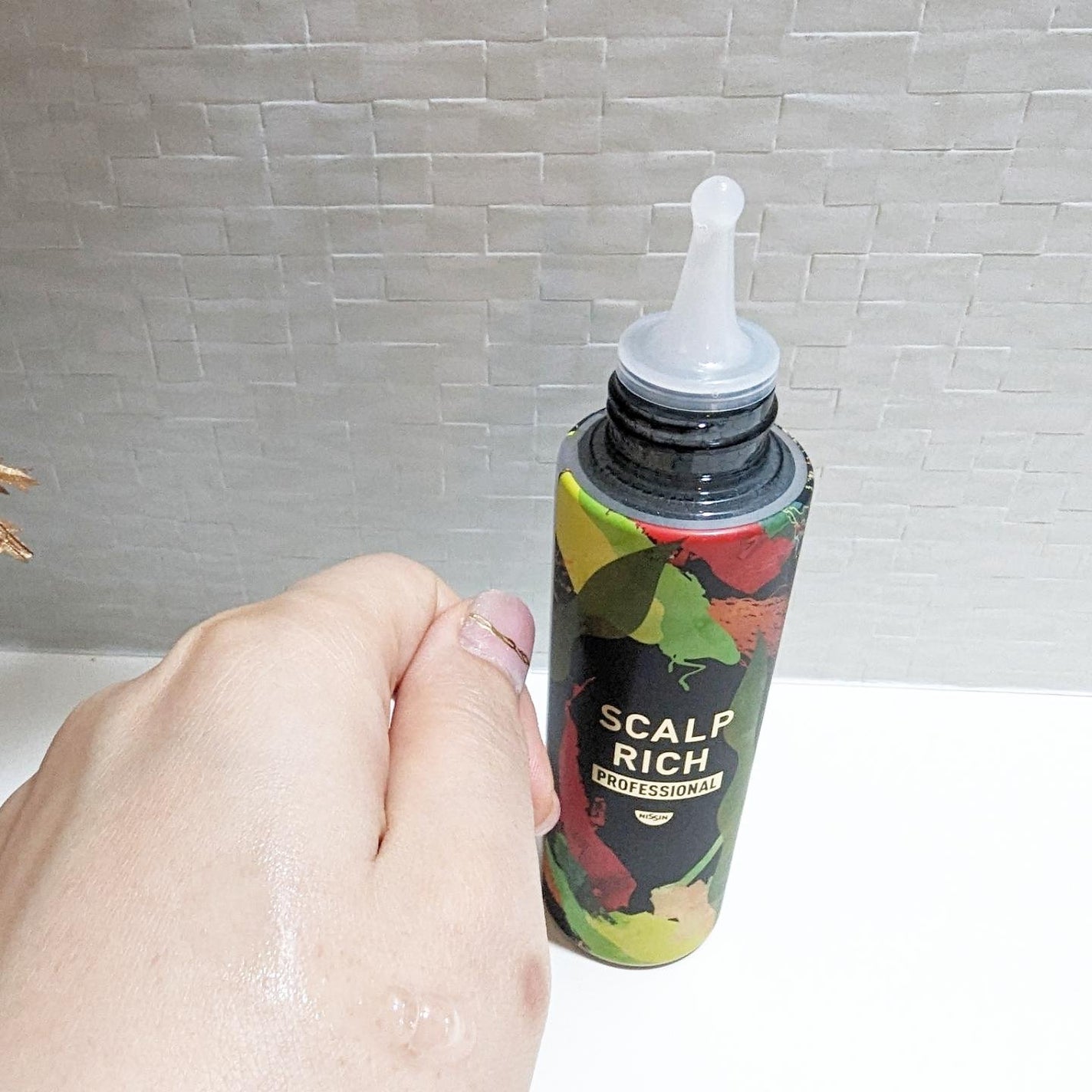 スカルプリッチ プロフェッショナル/日清食品/頭皮ローションを使ったクチコミ(3枚目)