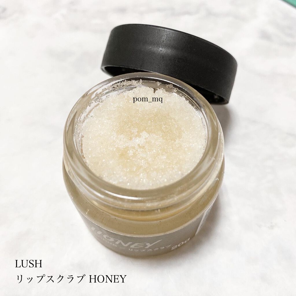 ミツバチ リップスクラブ/ラッシュ/リップスクラブを使ったクチコミ(4枚目)