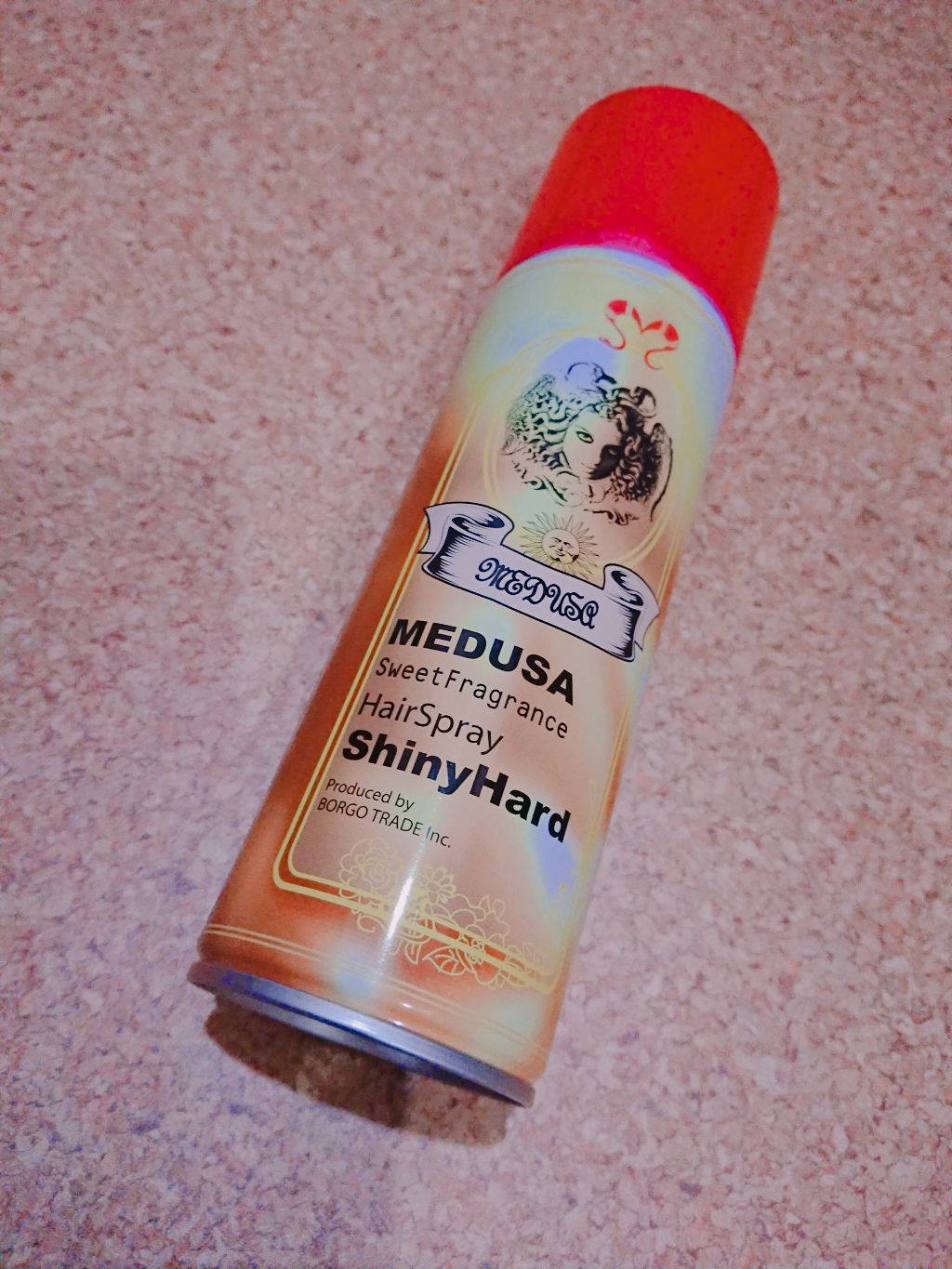 スウィートフレグランスヘアスプレー シャイニーハード/メドゥーサ/ヘアスプレーを使ったクチコミ(1枚目)