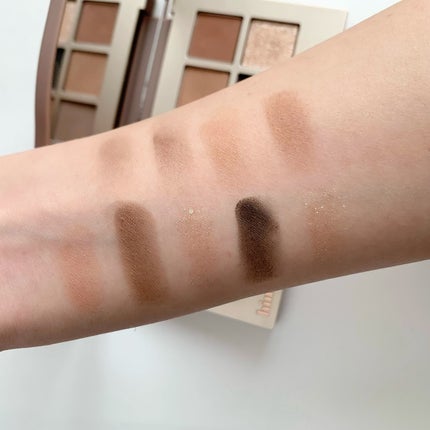 ニューデップスアイシャドウパレット/hince/アイシャドウパレットを使ったクチコミ(2枚目)