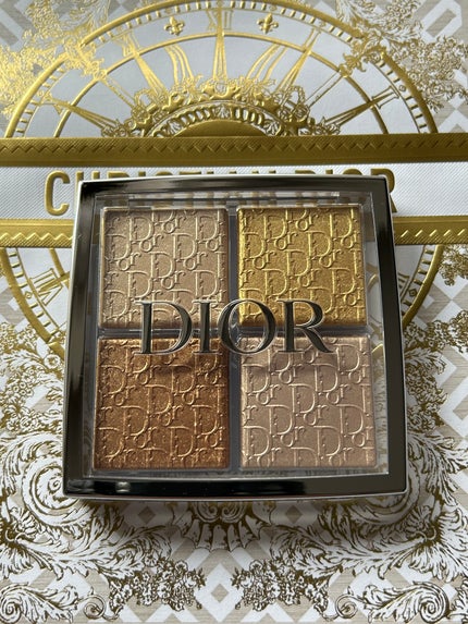 ディオール バックステージ フェイス グロウ パレット 003 ピュア ゴールド/Dior/ハイライトを使ったクチコミ(2枚目)