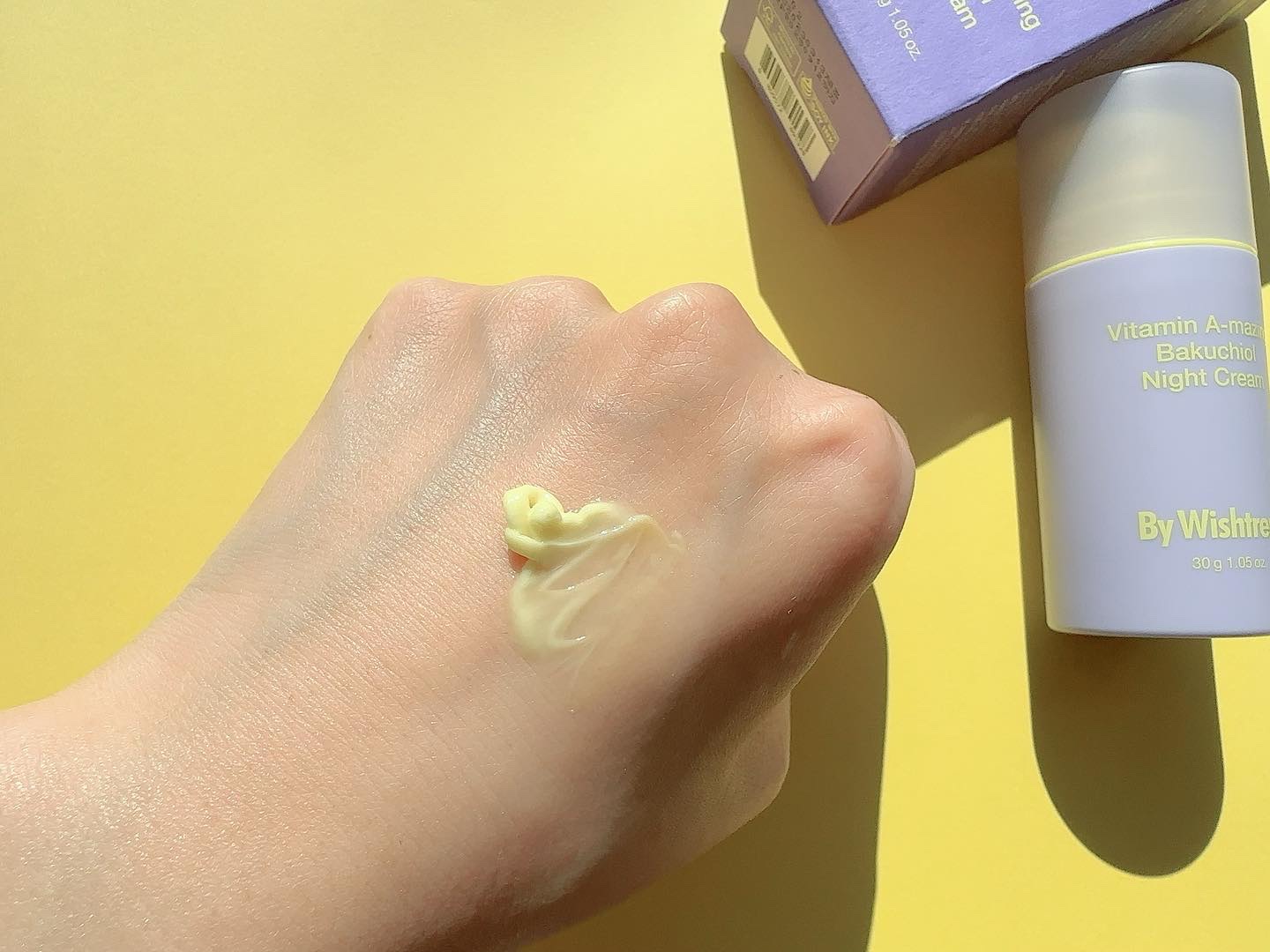 ビタミンA-mazingバクチオールナイトクリーム/By Wishtrend/フェイスクリームを使ったクチコミ（3枚目）
