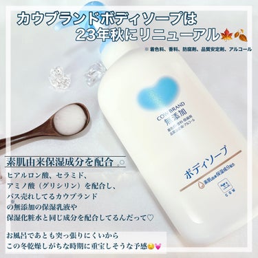 ボディソープ 本体 500ml【新】/カウブランド無添加/ボディソープを使ったクチコミ（3枚目）