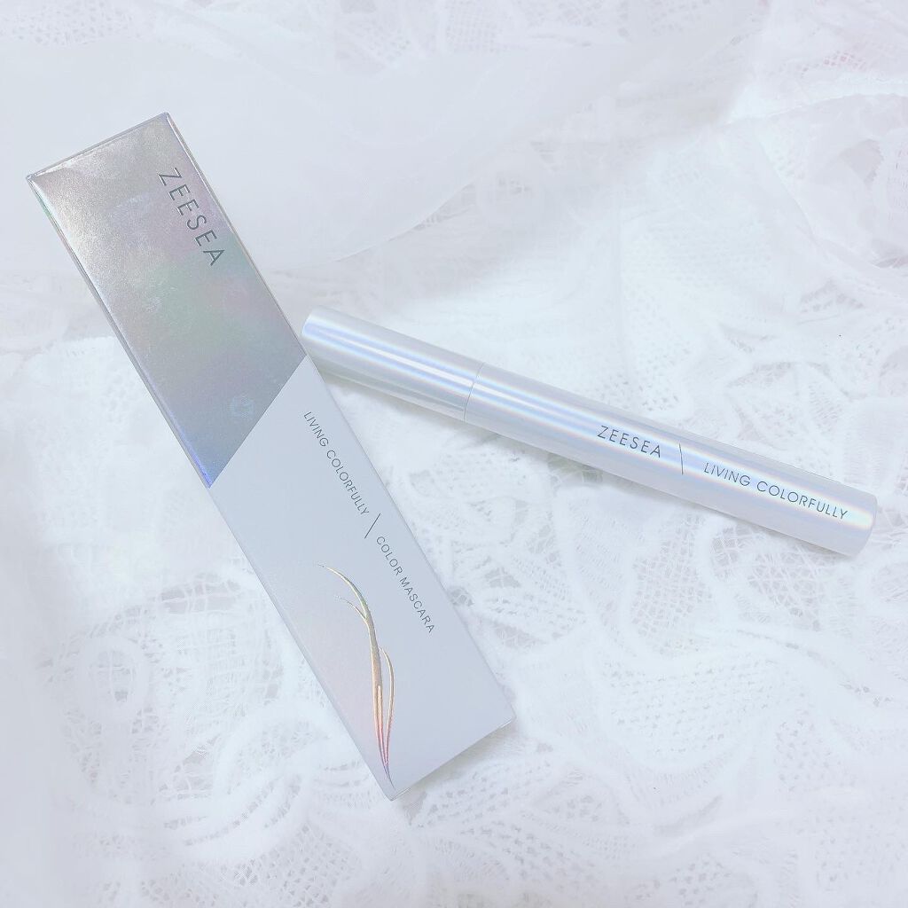 ダイヤモンドシリーズ カラーマスカラ/ZEESEA/マスカラを使ったクチコミ（1枚目）