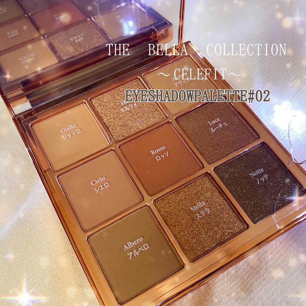 The Bella collection eyeshadow palette/CELEFIT/アイシャドウパレットを使ったクチコミ(1枚目)