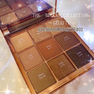 The Bella collection eyeshadow palette/CELEFIT/アイシャドウパレットを使ったクチコミ（1枚目）