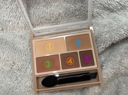 パーフェクトマルチアイズ/キャンメイク/アイシャドウパレットを使ったクチコミ(2枚目)