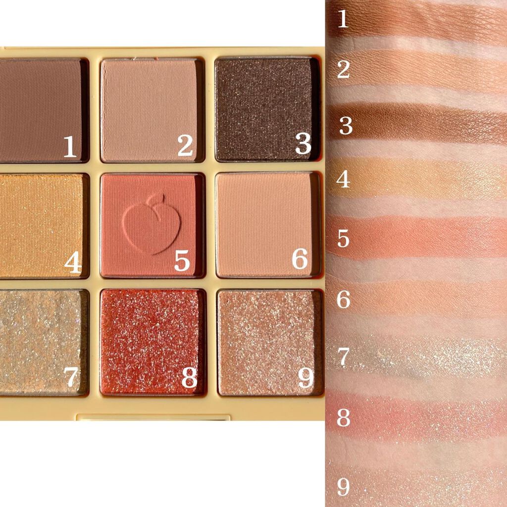 アイシャドウパレット ブロッサムエディション/Peach C/アイシャドウパレットを使ったクチコミ(6枚目)