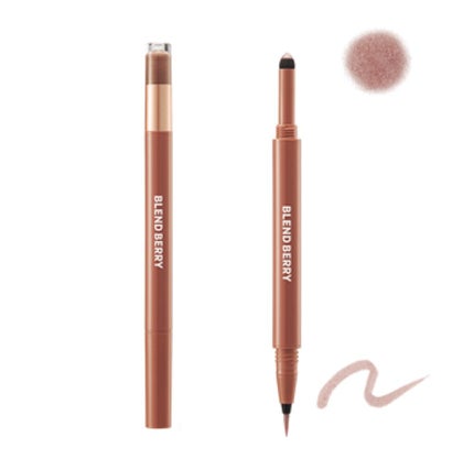 BLEND BERRY ニュアンスオン 3Dアイブロウ 002 ピンクブラウン&ニュアンスカシス