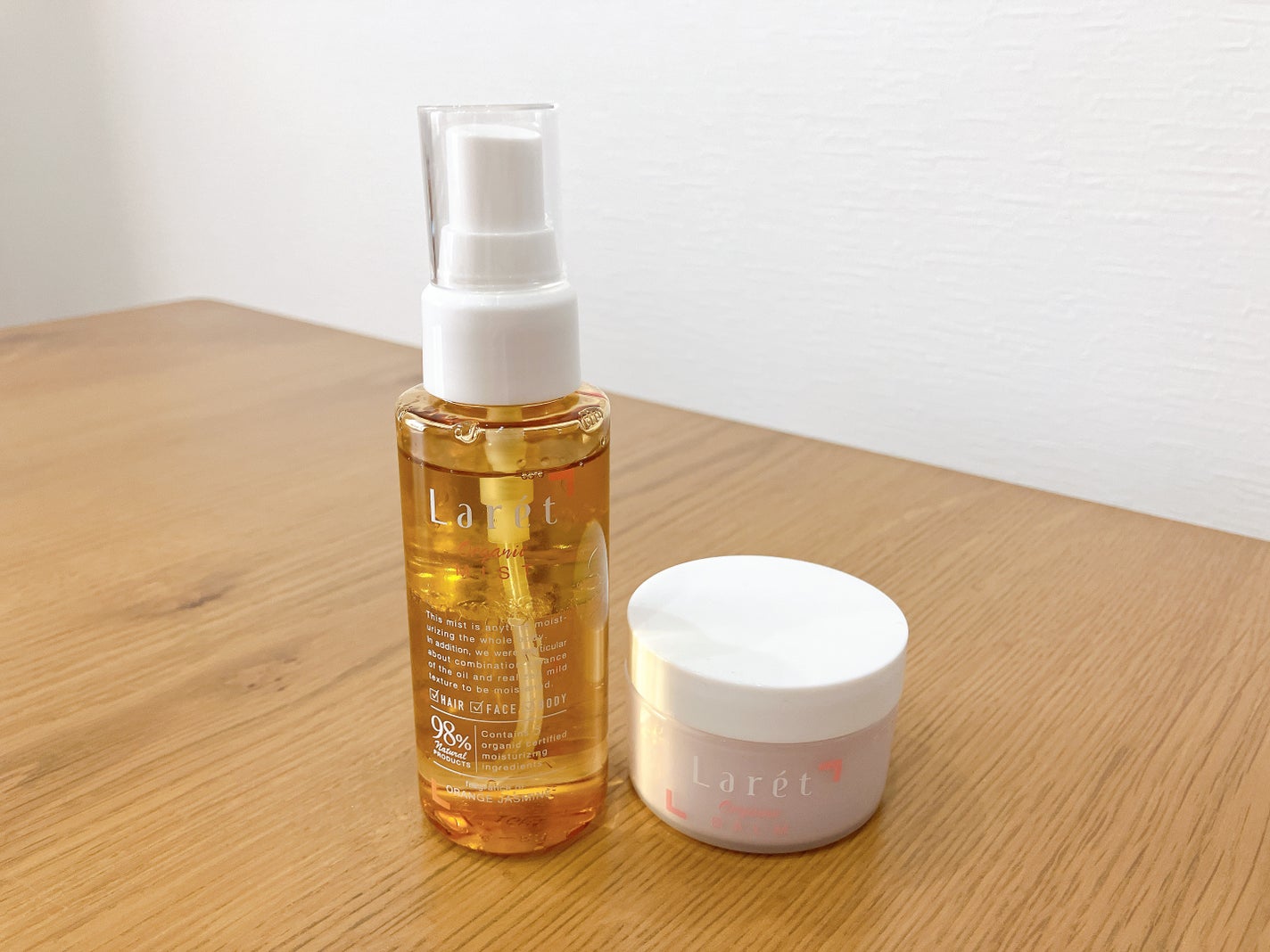 オーガニックミスト/Laret/ミスト状化粧水を使ったクチコミ(1枚目)