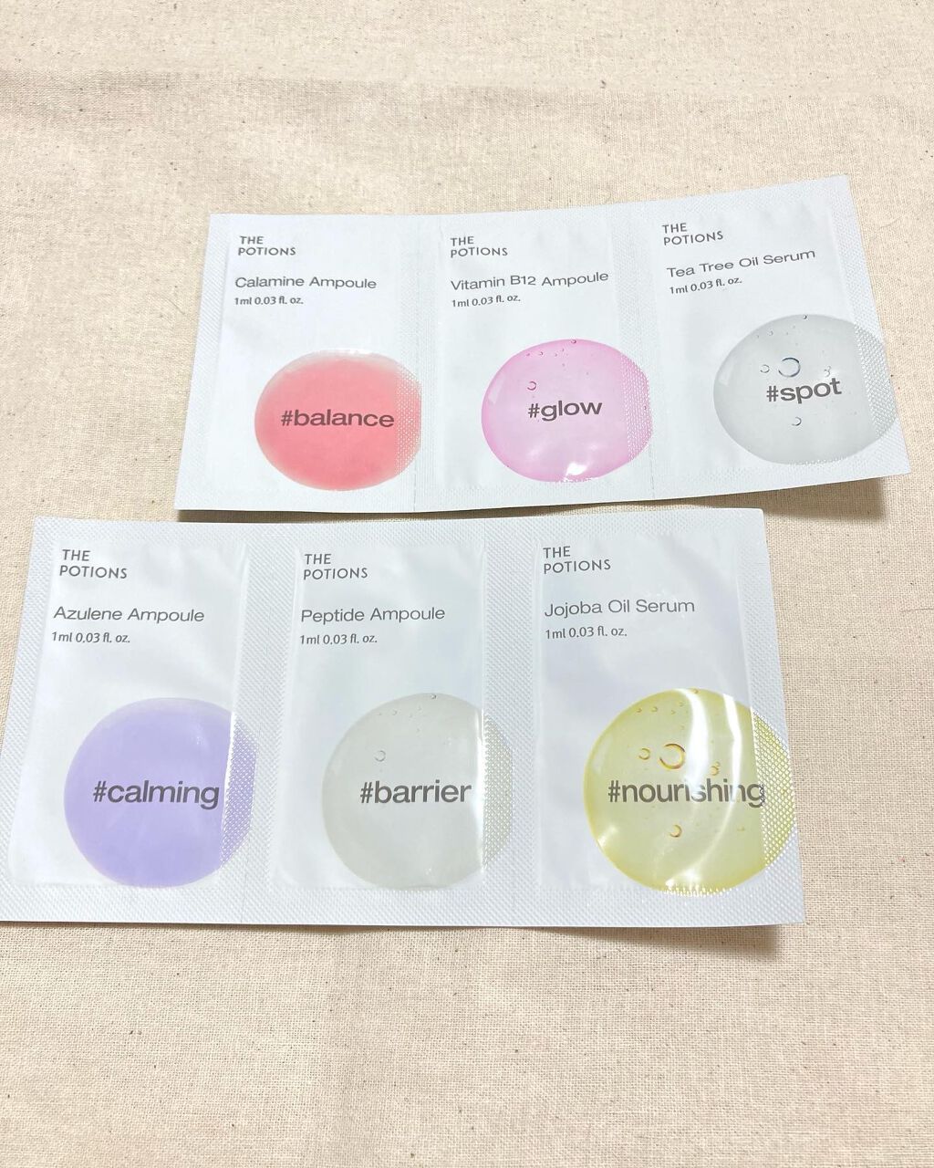 Mugwortアンプル/The Potions/美容液を使ったクチコミ（3枚目）