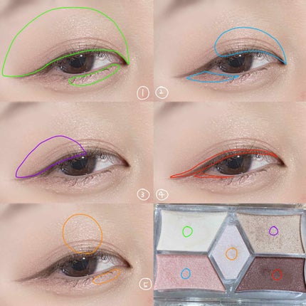 アイシャドウベース/キャンメイク/アイシャドウベースを使ったクチコミ(2枚目)