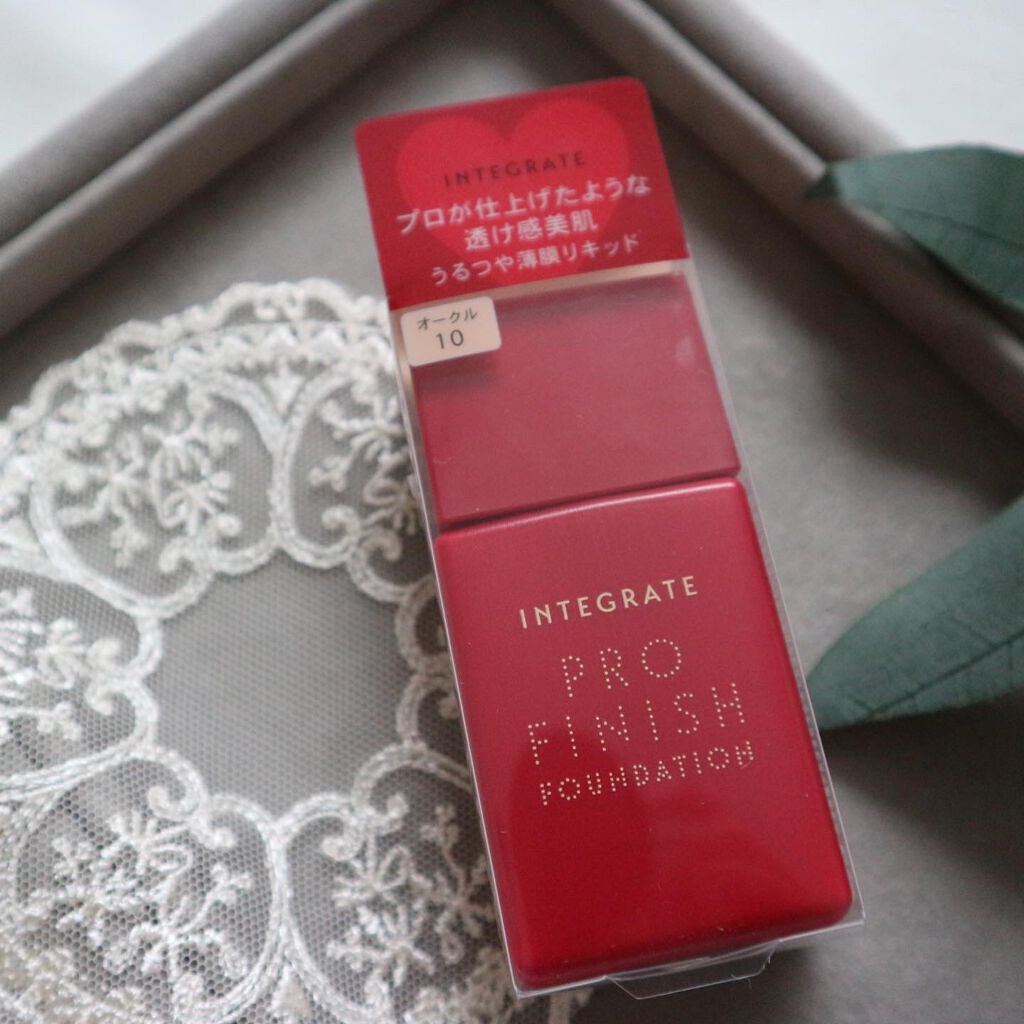 プロフィニッシュリキッド/インテグレート/リキッドファンデーションを使ったクチコミ(3枚目)