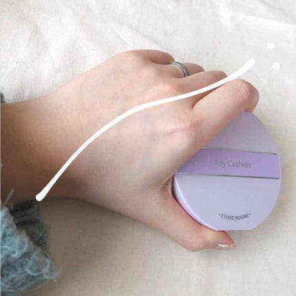 エニークッション カラーコレクター/ETUDE/化粧下地を使ったクチコミ(3枚目)