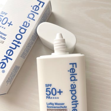 안녕하세요~ 엠입니다!!
こんにちは！えむです☺︎

今回はFeld Apothekeのエアリーウォーターサンスクリーンプロフェッショナルをご紹介します(*ˊ ˋ*）

韓国コスメ好きな私ですが、Fe