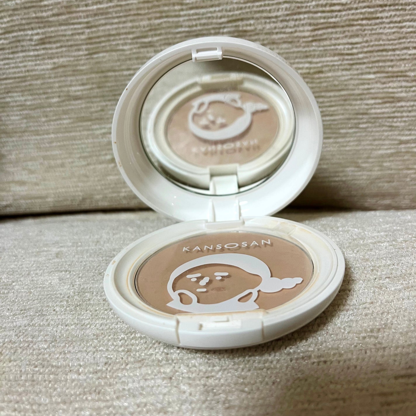 乾燥さん 保湿力プロテクトパウダー/乾燥さん/プレストパウダーを使ったクチコミ(4枚目)