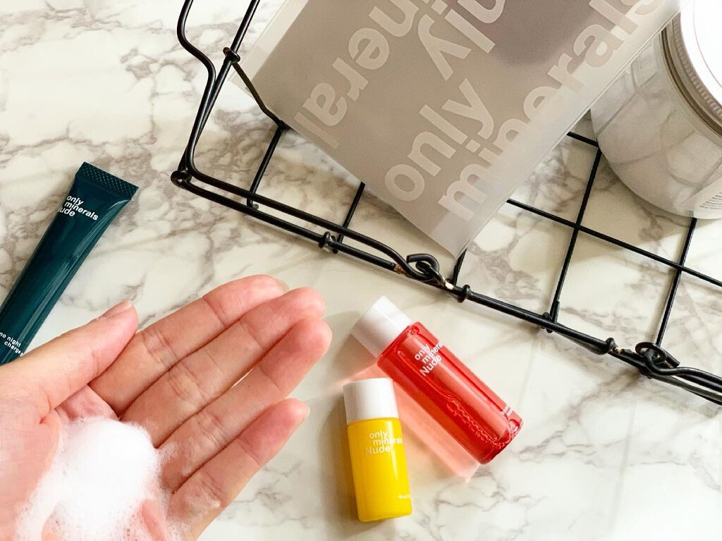 Nude ポアクレイソープ/ONLY MINERALS/洗顔石鹸を使ったクチコミ(1枚目)