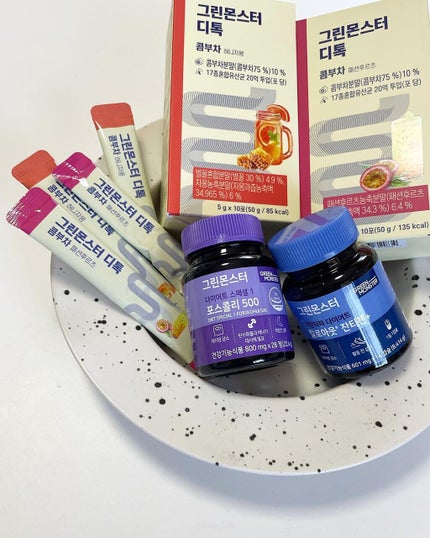 デトックスコンブ茶/グリーンモンスター/コンブチャを使ったクチコミ(1枚目)