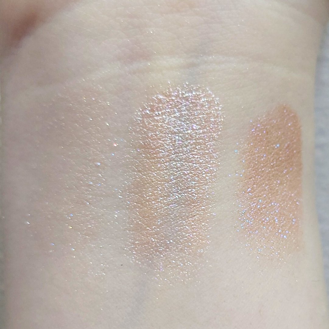 シアーアラウンド トリオ アイシャドウパレット 07 シャンパンバイブス/CathyDoll/アイシャドウパレットを使ったクチコミ（3枚目）