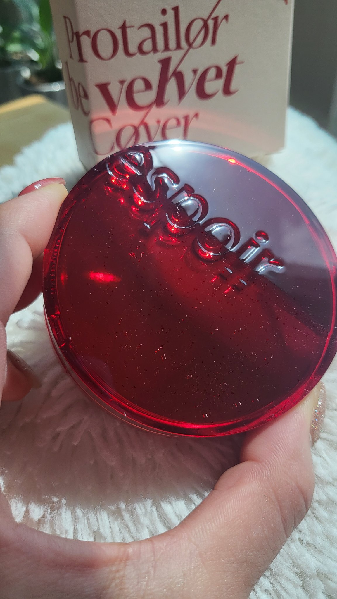 プロテーラービーベルベットカバークッション/espoir/クッションファンデーションを使ったクチコミ（1枚目）