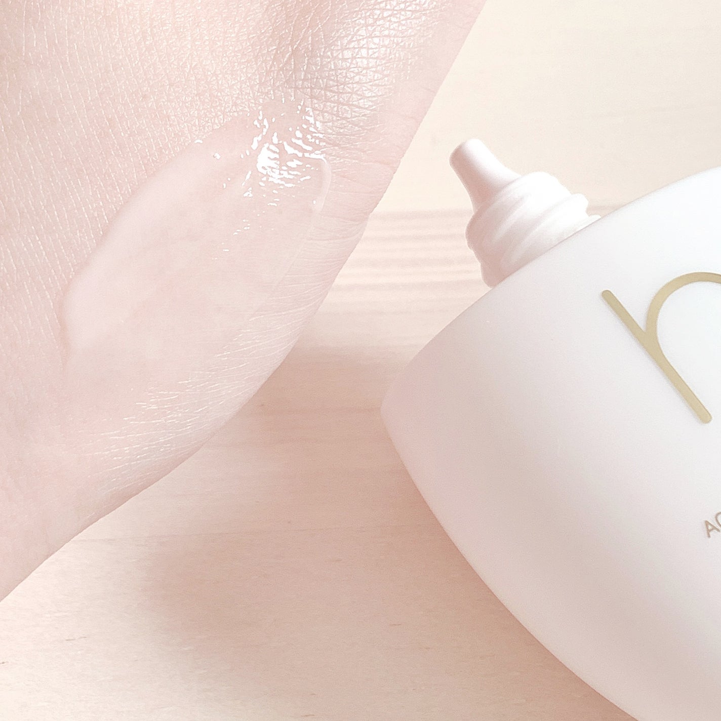 ヴィーガンアクアグロウサンセラム/HAMEL/日焼け止めローションを使ったクチコミ(3枚目)