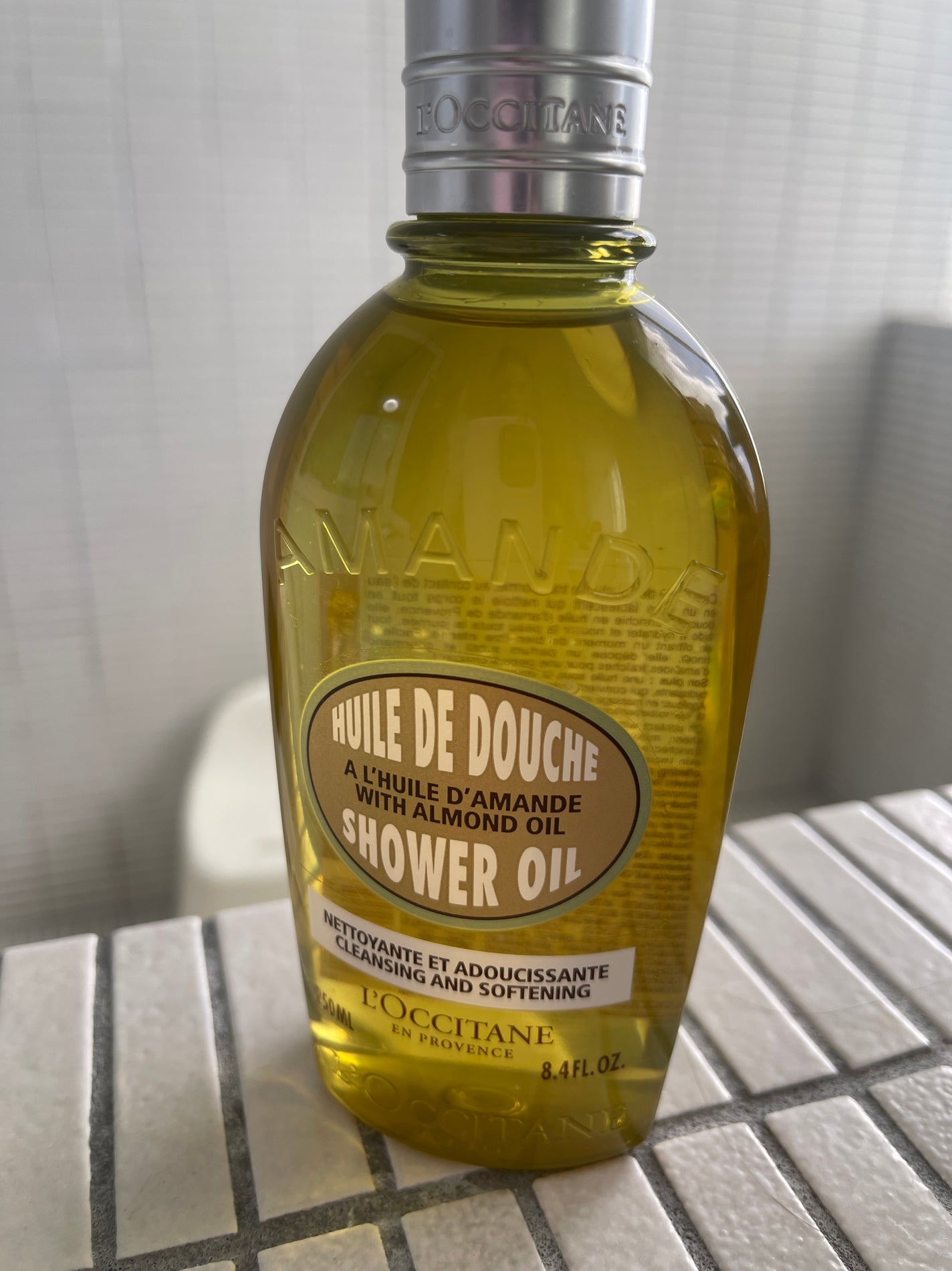 アーモンド モイスチャライジングシャワーオイル/L'OCCITANE/ボディソープを使ったクチコミ(1枚目)