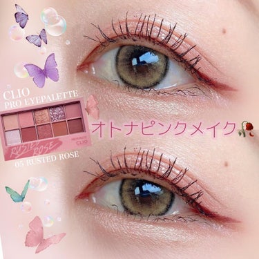 プロ アイ パレット 05 RUSTED ROSE/CLIO/アイシャドウパレットを使ったクチコミ（1枚目）