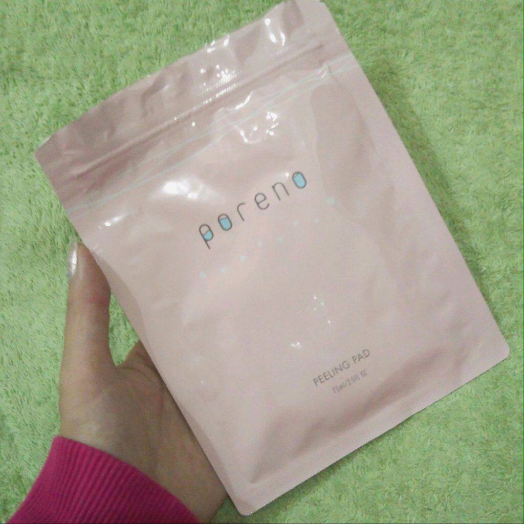 ピーリングパッド ポアノ/ウツクシア/トナーパッドを使ったクチコミ（1枚目）