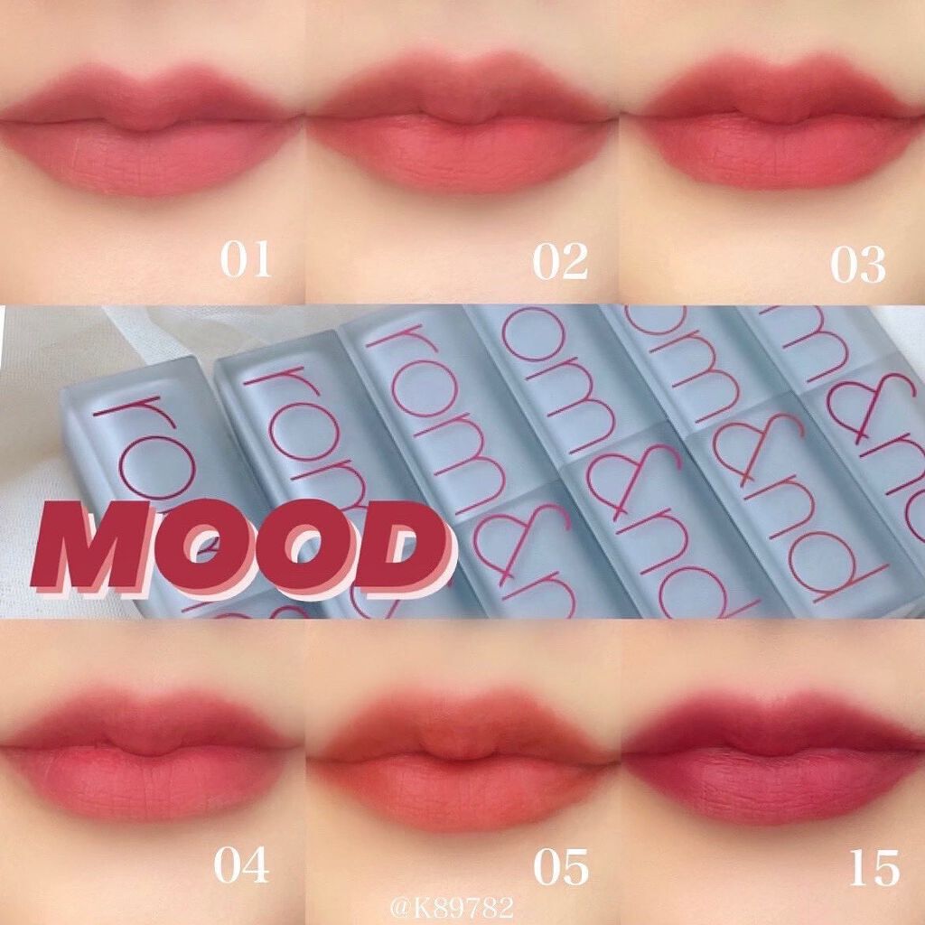 ゼロマットリップスティック 18 タンニングレッド/rom&nd/口紅を使ったクチコミ（2枚目）