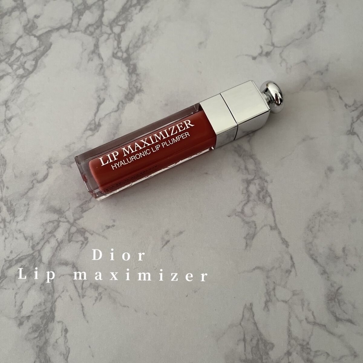 【旧】ディオール アディクト リップ マキシマイザー 012 ローズウッド（バックステージ限定色）/Dior/リップグロスを使ったクチコミ（2枚目）