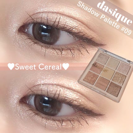 シャドウパレット/dasique/アイシャドウパレットを使ったクチコミ(1枚目)