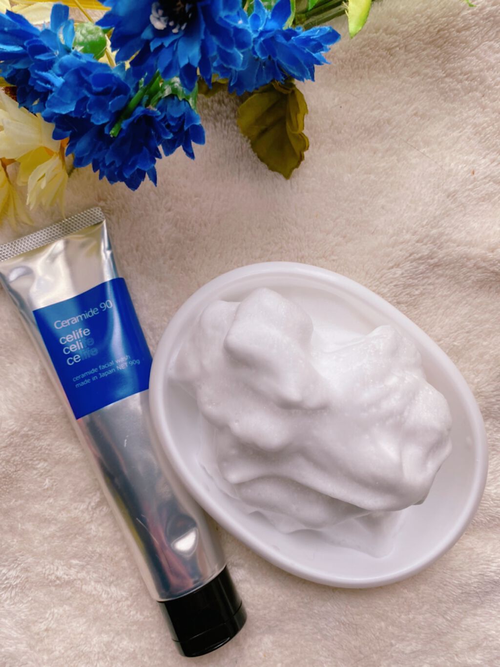 天然セラミド配合洗顔 セラミド90/Celife/洗顔フォームを使ったクチコミ(2枚目)