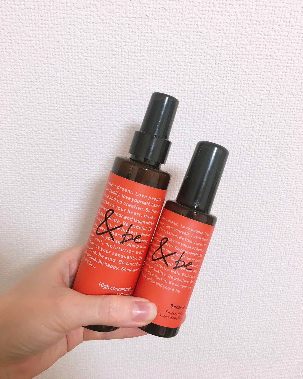 ハイコンセントレイト VC ミスト/&be/ミスト状化粧水を使ったクチコミ(1枚目)