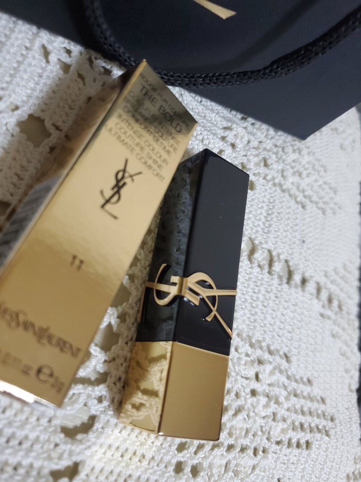 ルージュ ピュールクチュール ザ ボールド No.11 ヌード アンディスクローズト/YVES SAINT LAURENT BEAUTE/口紅を使ったクチコミ（1枚目）