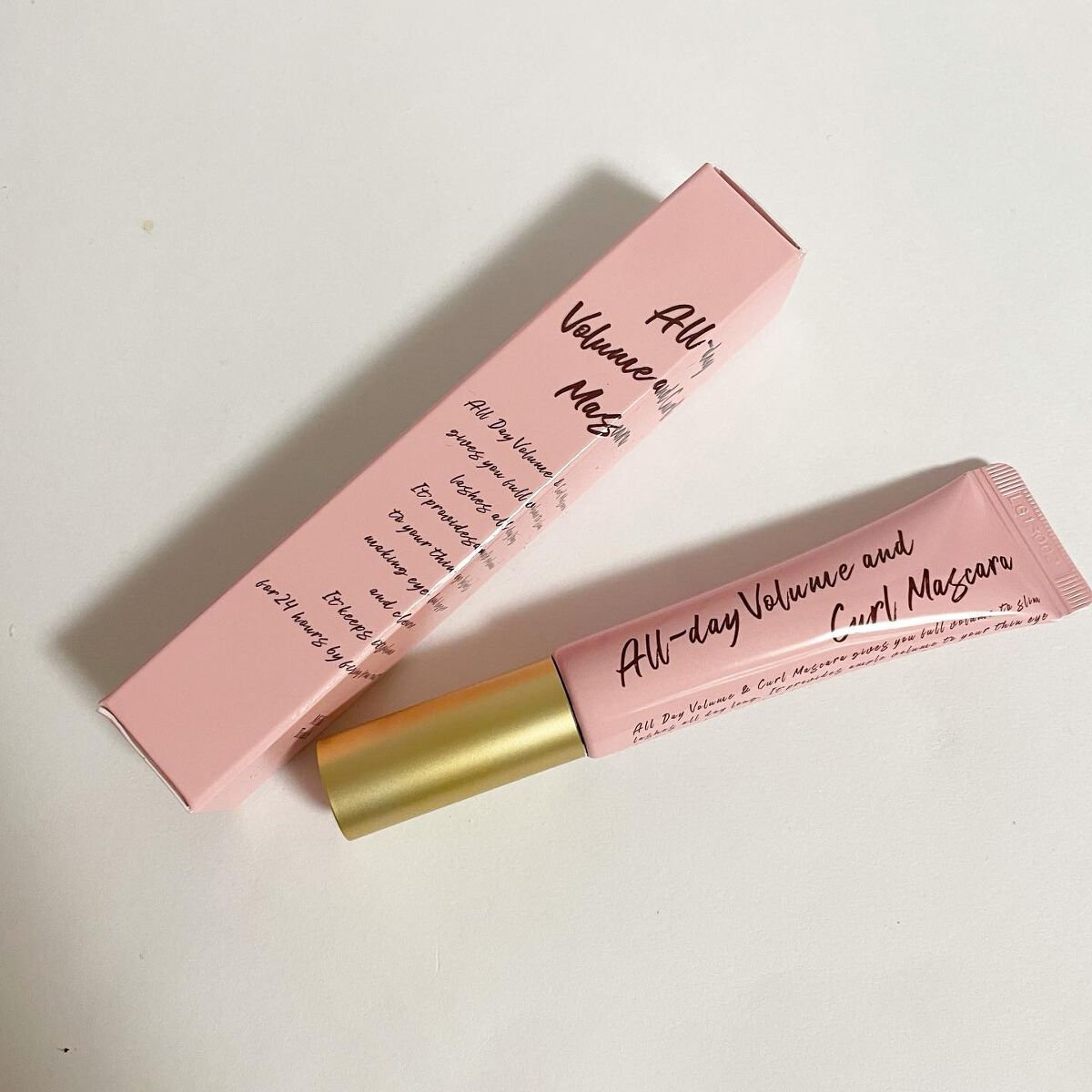 オールデイ ボリュームアンドカールマスカラ/Milk Touch/マスカラを使ったクチコミ(2枚目)