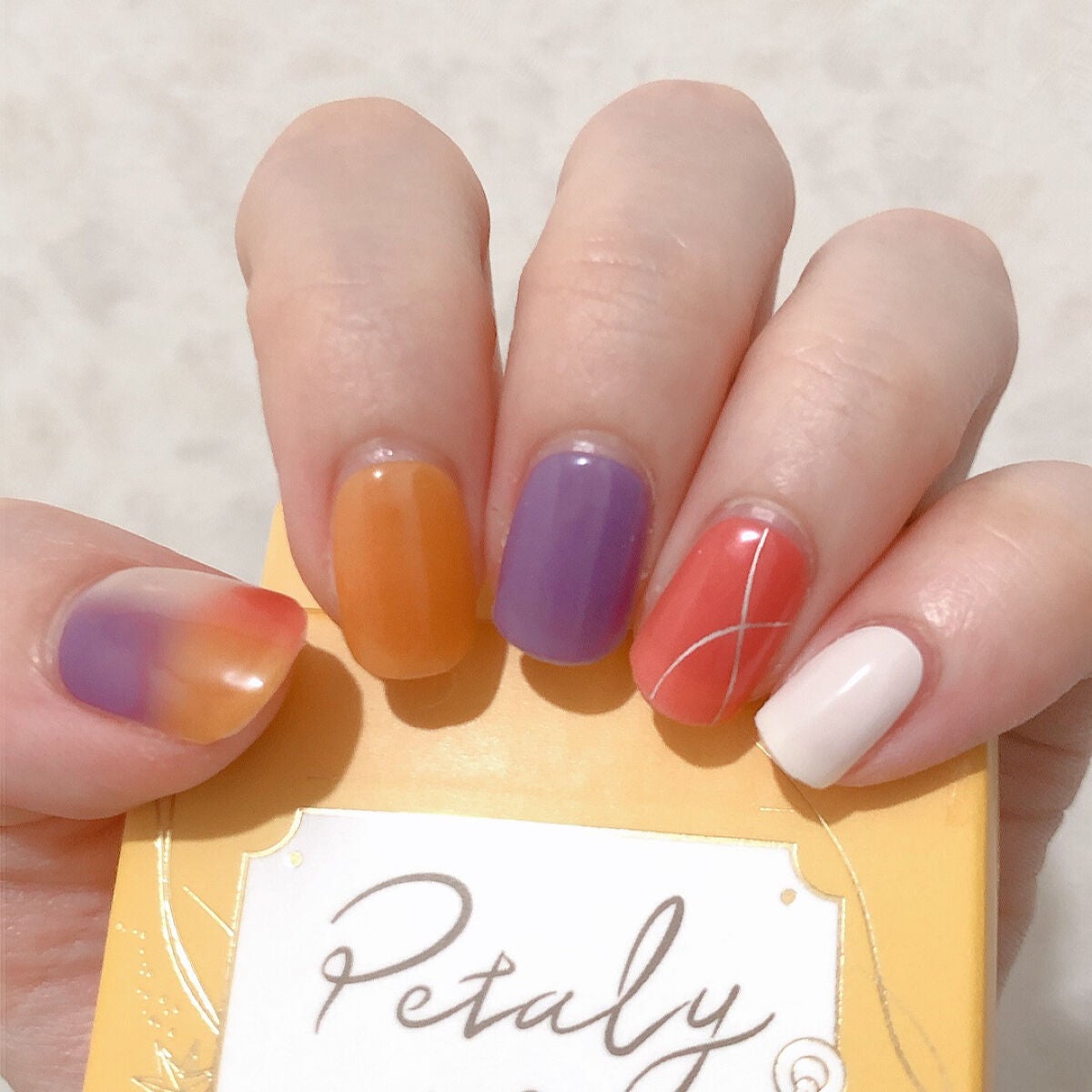 ジェルミーペタリー/ジェルミーワン/ネイルシールを使ったクチコミ(1枚目)