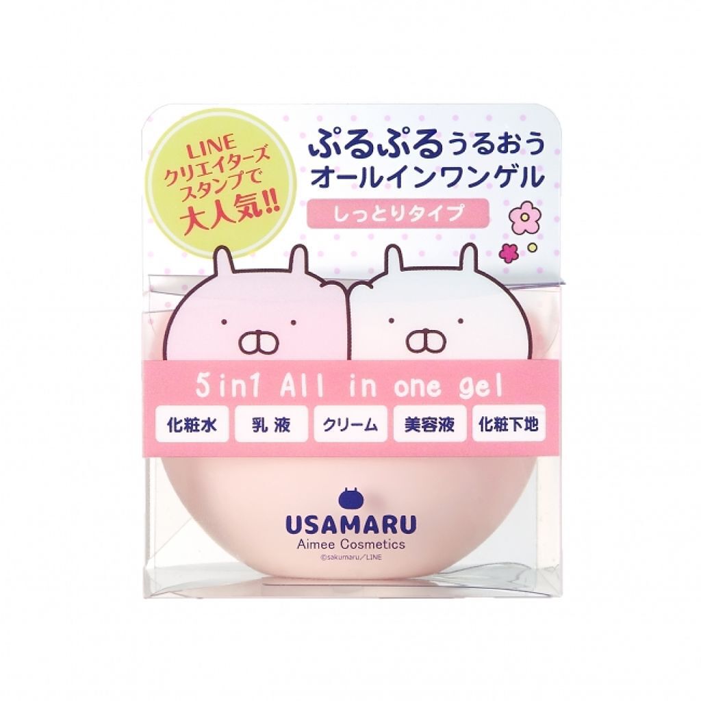 試してみた】うさまる Aimee オールインワンG USAMARU Aimee Cosmetics