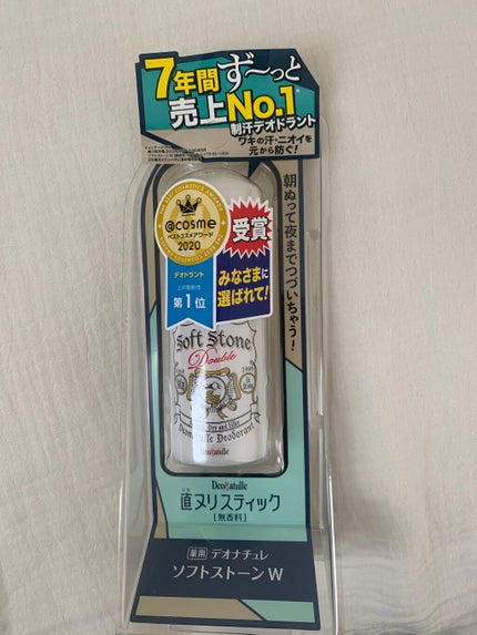 薬用ソフトストーンW/デオナチュレ/デオドラント・制汗剤を使ったクチコミ(1枚目)