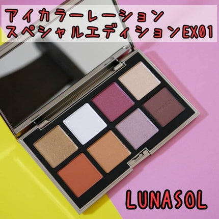 アイカラーレーション スペシャルエディション/LUNASOL/アイシャドウパレットを使ったクチコミ(1枚目)