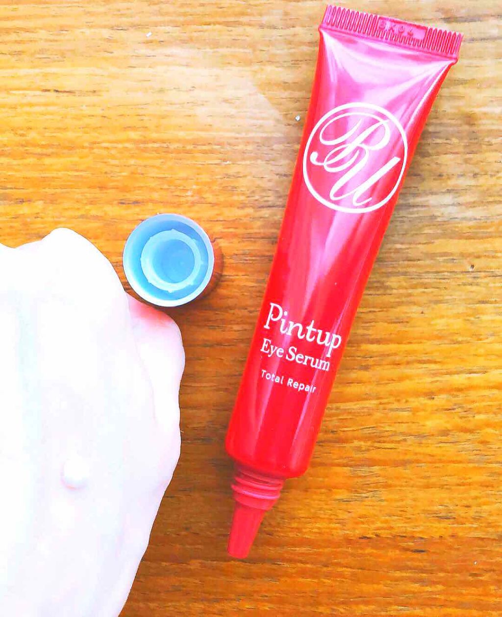 ピントアップ アイセラム/Pintup/化粧下地を使ったクチコミ（2枚目）