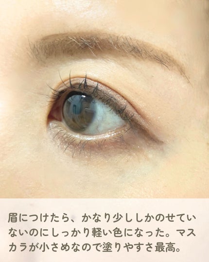 ハンオールブロウカラ/rom&nd/眉マスカラを使ったクチコミ(3枚目)