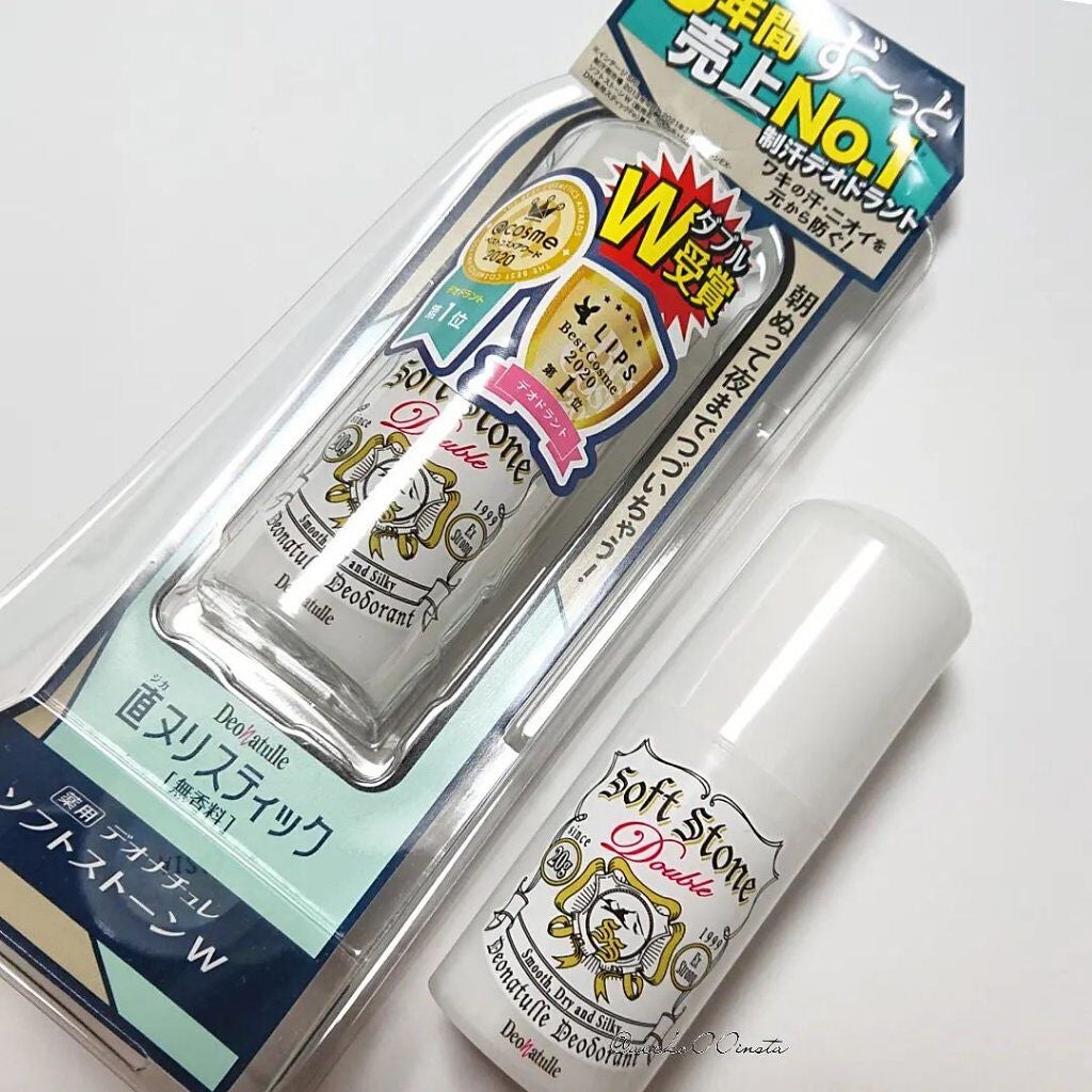薬用ソフトストーンW/デオナチュレ/デオドラント・制汗剤を使ったクチコミ(1枚目)