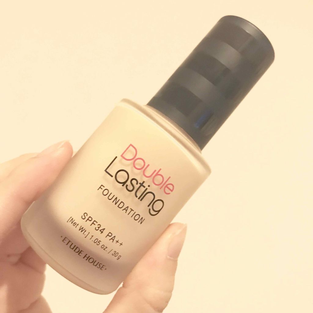 ダブルラスティング ファンデーション/ETUDE/リキッドファンデーションを使ったクチコミ(1枚目)